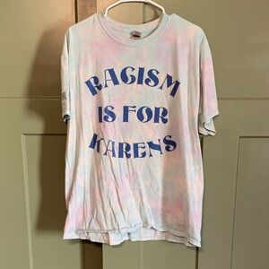 Gildan Tie-Dye Short Sleeve Tee - Blue and Pastel